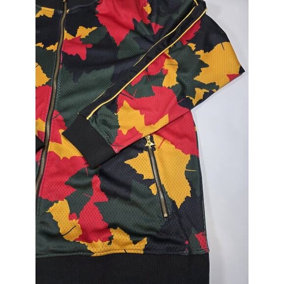 LRG Lifted Research Group Men Fall Colors Track Jacket 2XL Full Zip - Picture 3 of 9